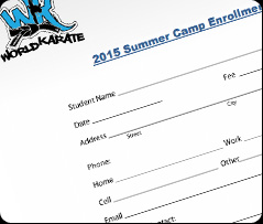 Preview of Summer Camp Enrollment Form