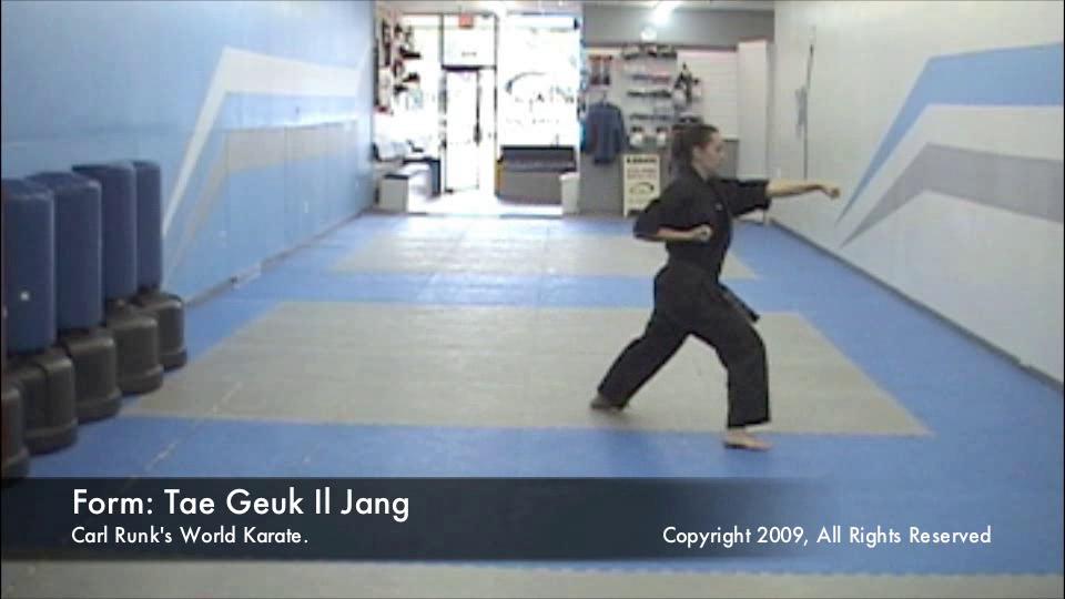 thumbnail of Taegeuk Il Jang demonstration video