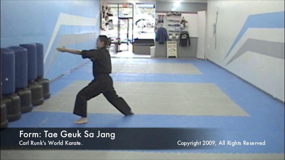 thumbnail of Taegeuk Sa Jang demonstration video